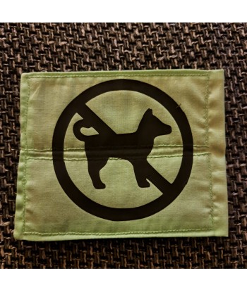 bandeau de harnais, fait main, message, chien
