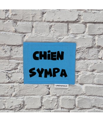 bandeau de harnais, fait main, message, chien
