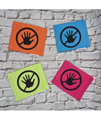 bandeau de harnais, fait main, message, chien