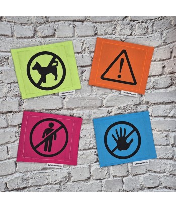 bandeau de harnais, fait main, message, chien