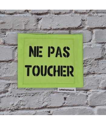 bandeau de harnais, fait main, message, chien